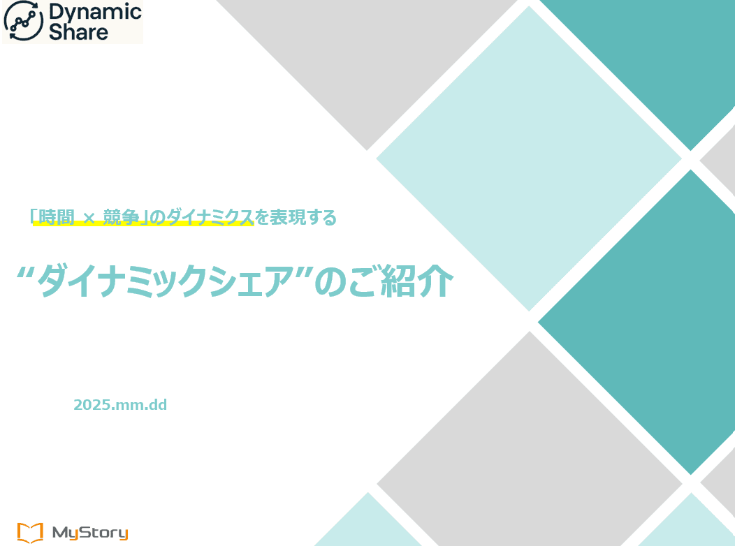 マーケットシェア推定ソリューション『ダイナミックシェア』