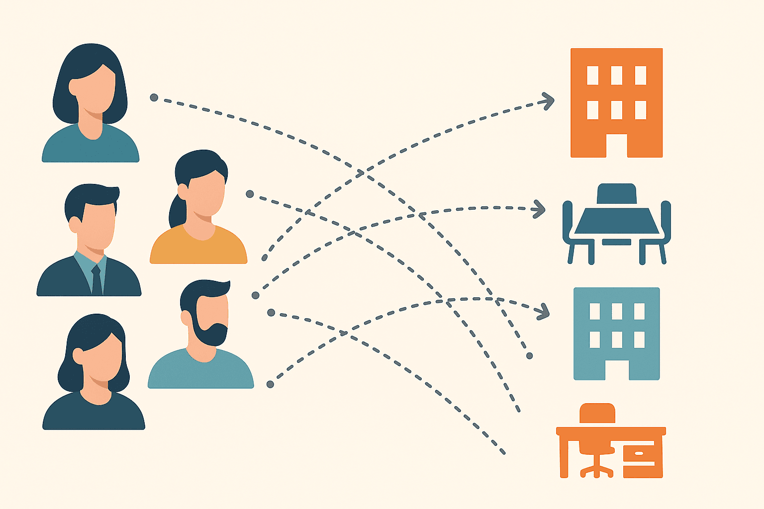 マッチング理論で配属を最適化!人と部署のチカラを引き出す出会いの創出