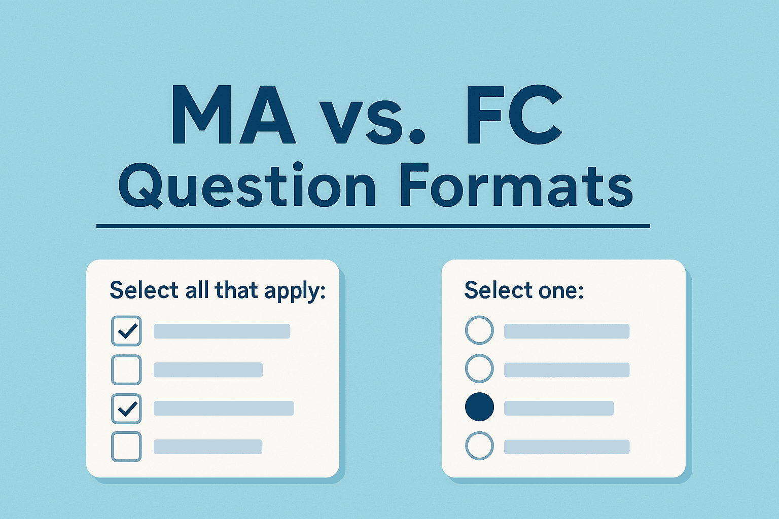 回答形式間の差異から考えるアンケート設計のポイント